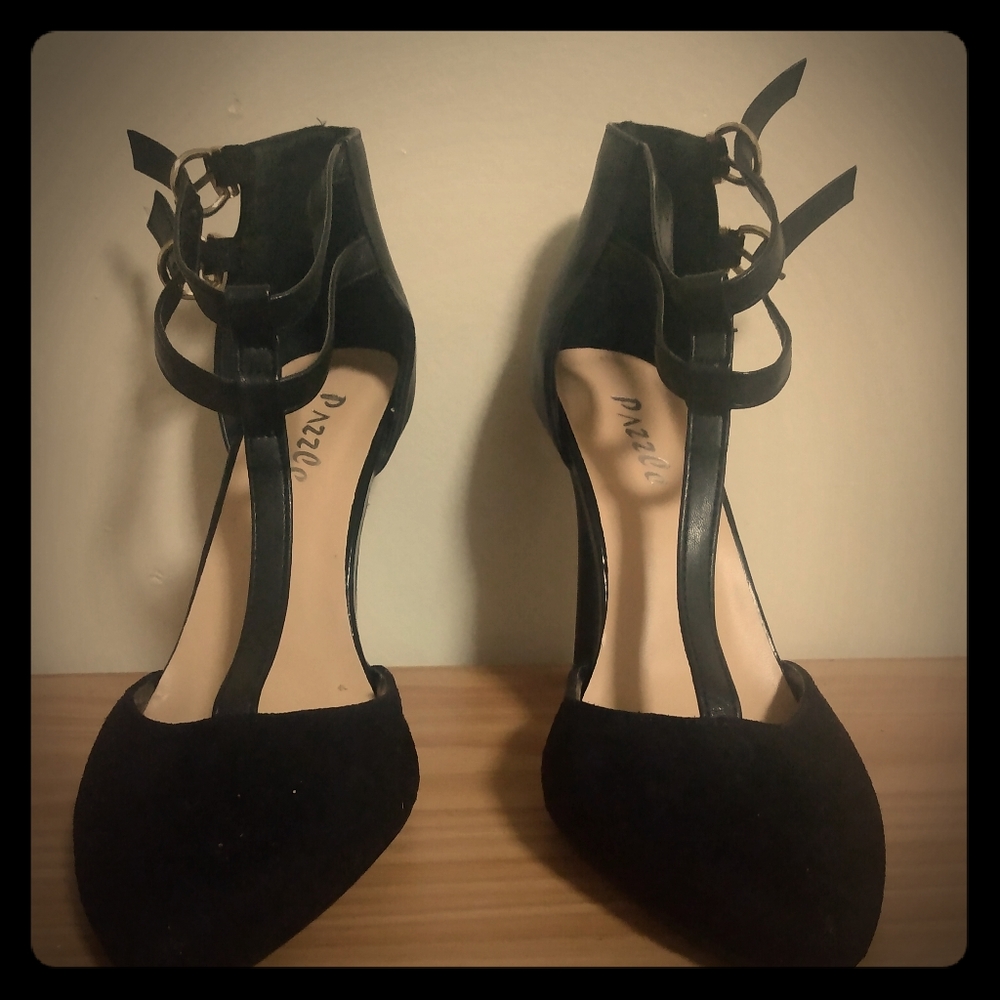 Black stilettos